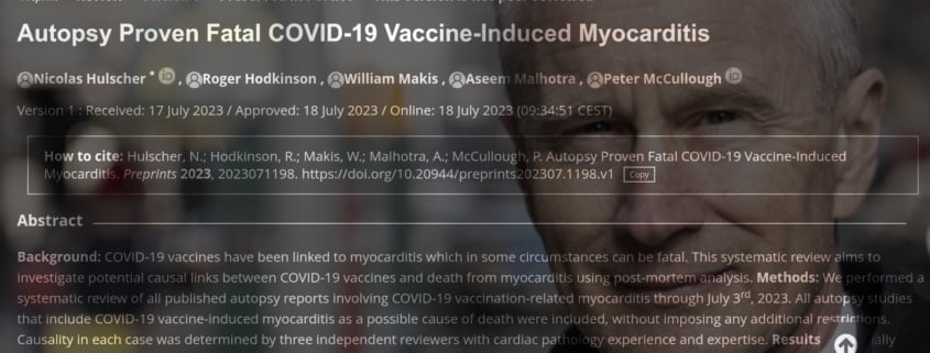 Autopsy Proven Fatal COVID-19 Vaccine-Induced Myocarditis 2